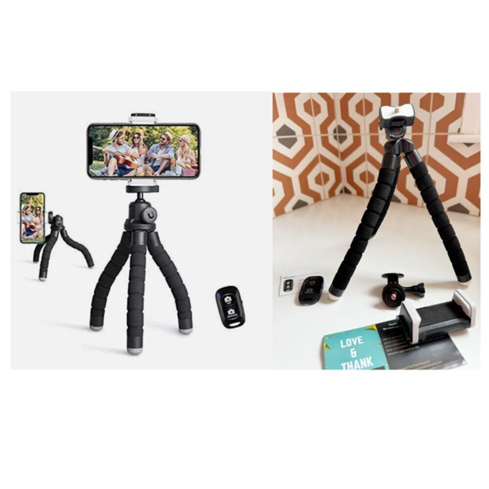 Tripod, Remote for Smartphone, Camera, TikTok, Selfies, Photos 10.6" UBeesize S